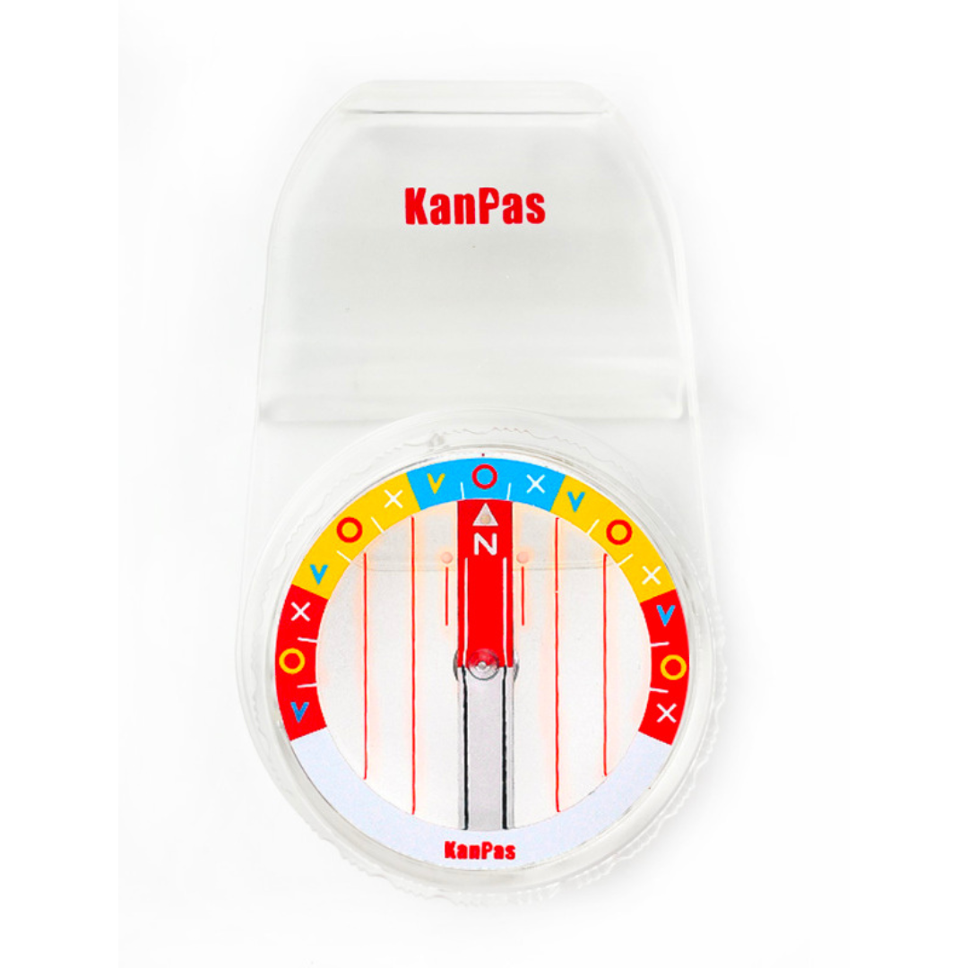 MTBマップ台クリップコンパス(KanPas MTB-43-F)