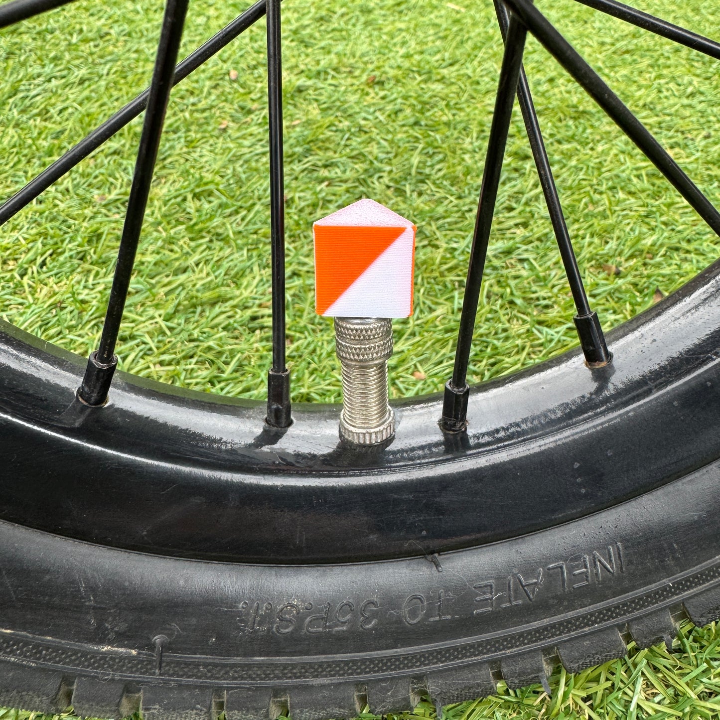 O-Flag tire valve caps (Presta/Schrader/Dunlop)