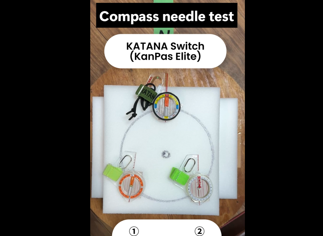 コンパスの針の動き、安物とエリートで比べてみた｜本気のターンテーブル検証