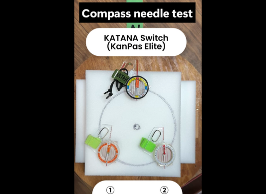 コンパスの針の動き、安物とエリートで比べてみた｜本気のターンテーブル検証
