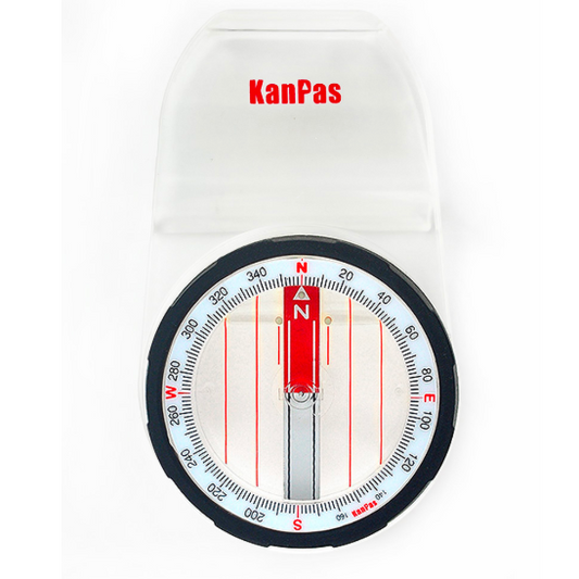 MTB map board clip compass (KanPas MTB-45-FS)